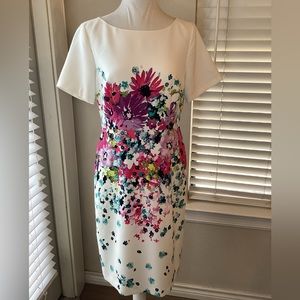 Ann Taylor Floral Dress Size 6